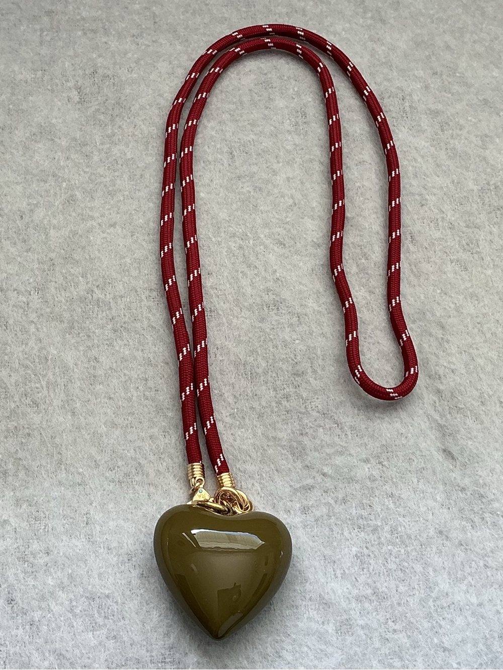 Roxanne Assoulin The Long Happy Cord Charm Necklace new